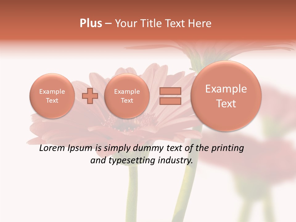 Garden Screensaver Grassland PowerPoint Template