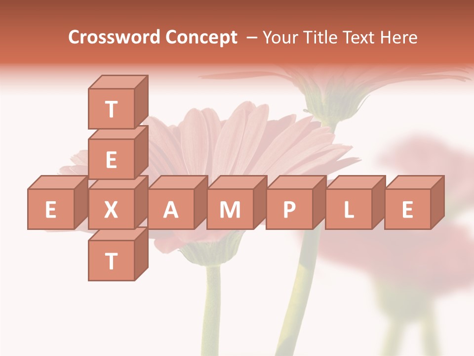 Garden Screensaver Grassland PowerPoint Template