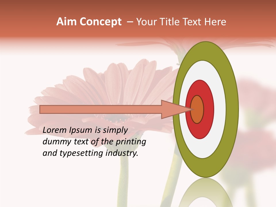 Garden Screensaver Grassland PowerPoint Template