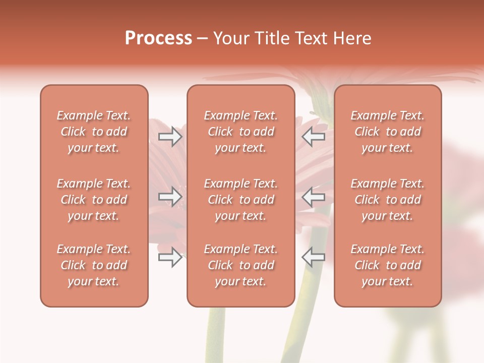 Garden Screensaver Grassland PowerPoint Template