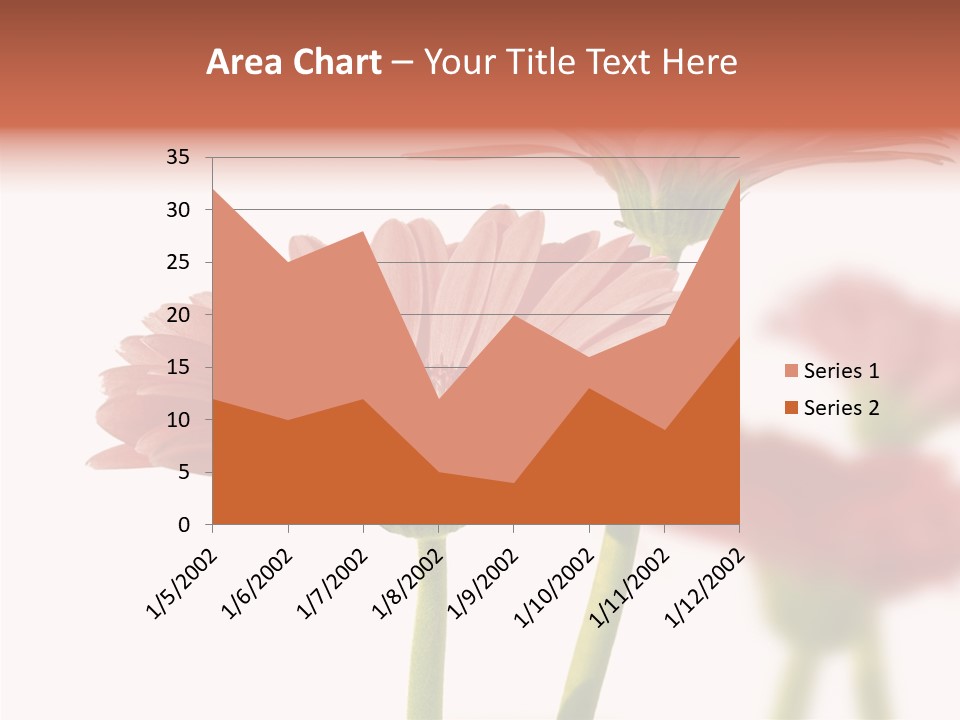 Garden Screensaver Grassland PowerPoint Template