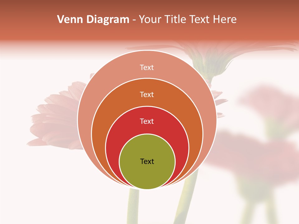 Garden Screensaver Grassland PowerPoint Template