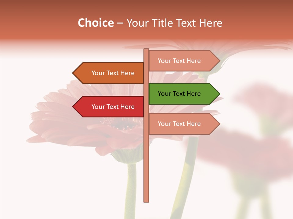 Garden Screensaver Grassland PowerPoint Template
