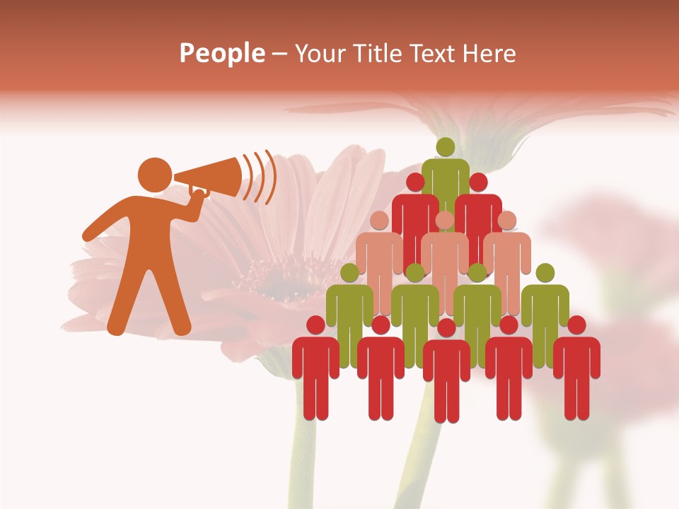 Garden Screensaver Grassland PowerPoint Template