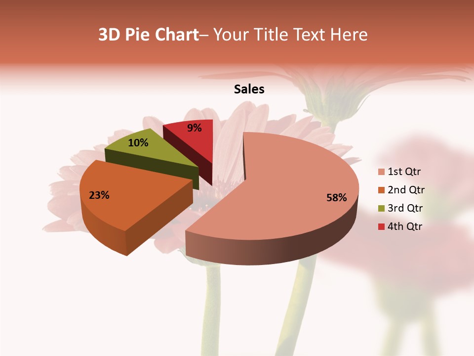 Garden Screensaver Grassland PowerPoint Template