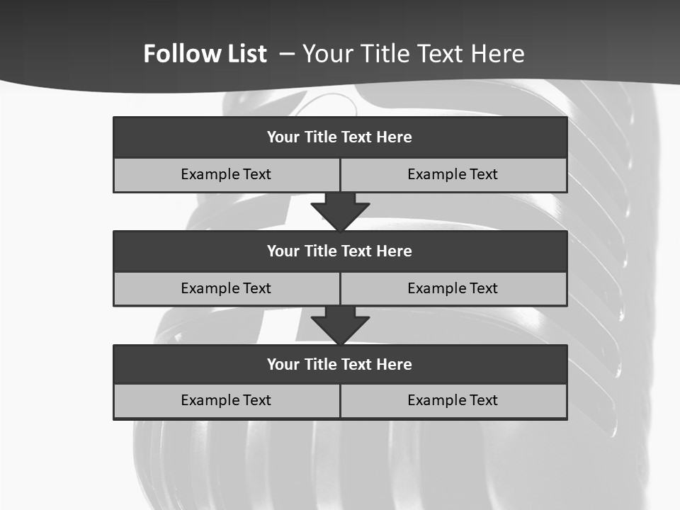 Office Figure Per On PowerPoint Template