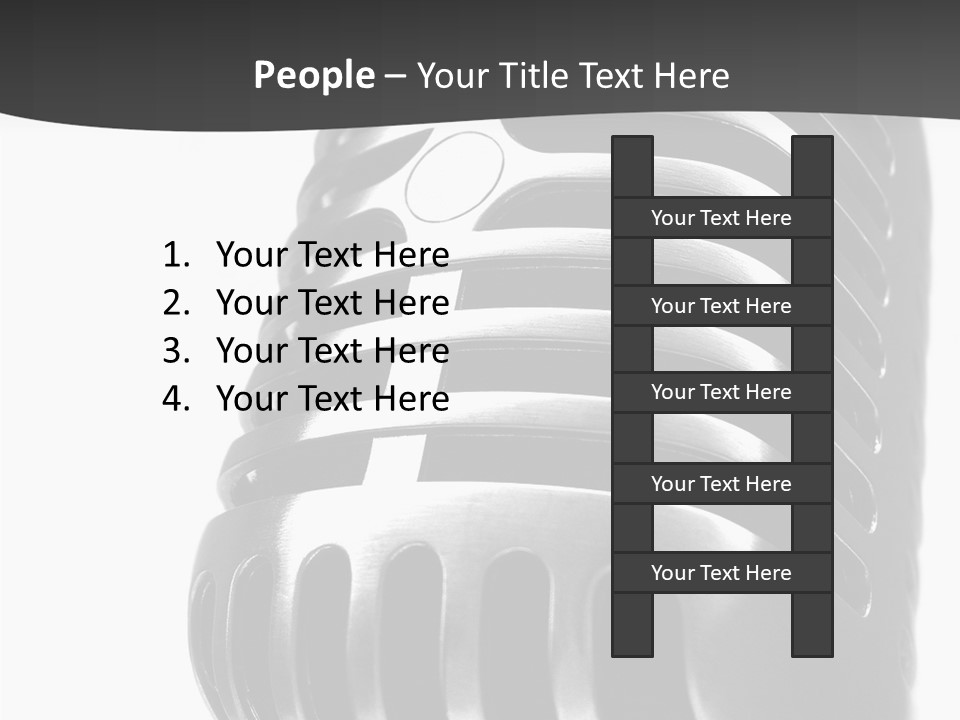 Office Figure Per On PowerPoint Template