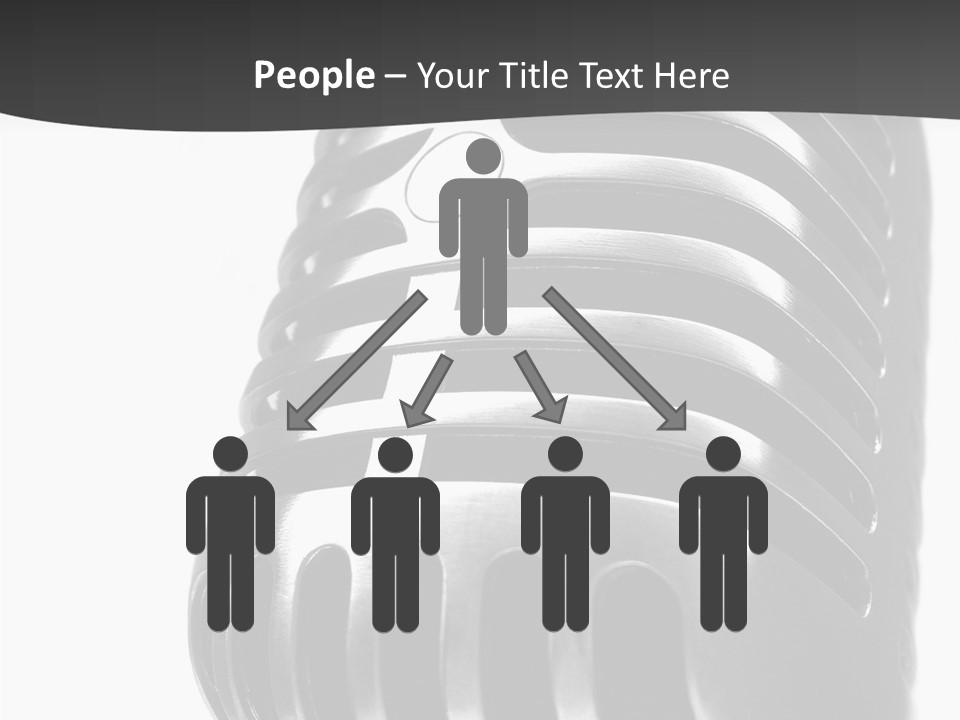 Office Figure Per On PowerPoint Template