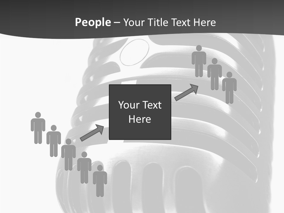 Office Figure Per On PowerPoint Template