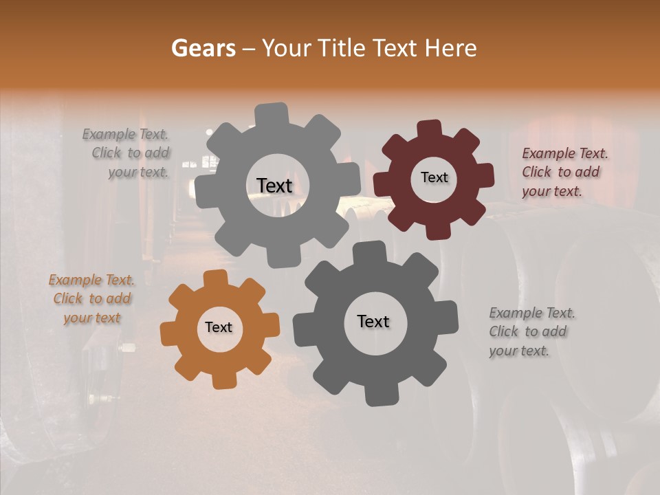 Production Red Drink PowerPoint Template