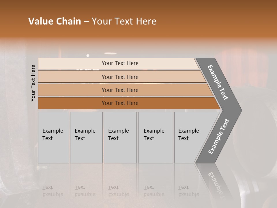 Production Red Drink PowerPoint Template