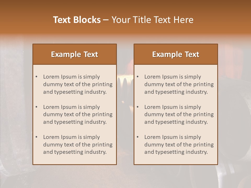 Production Red Drink PowerPoint Template