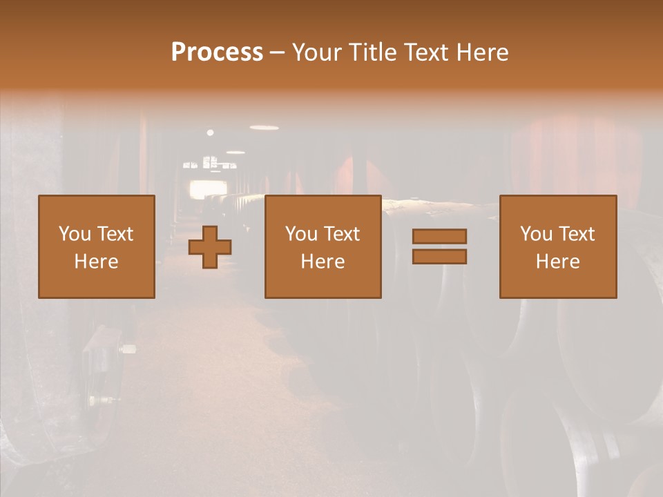 Production Red Drink PowerPoint Template