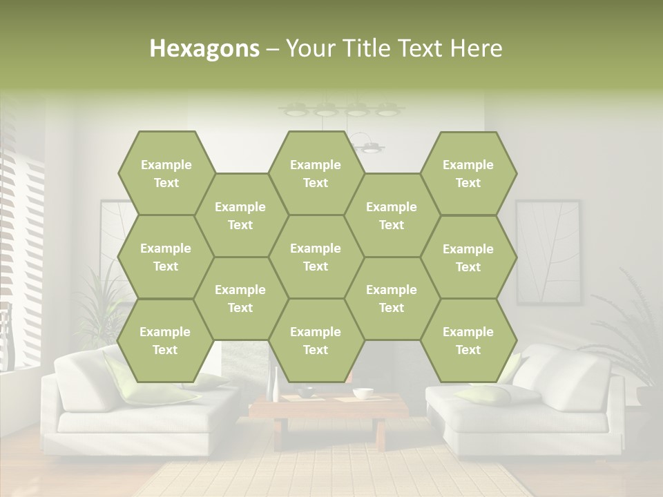 Situation Furnishings Drawing PowerPoint Template