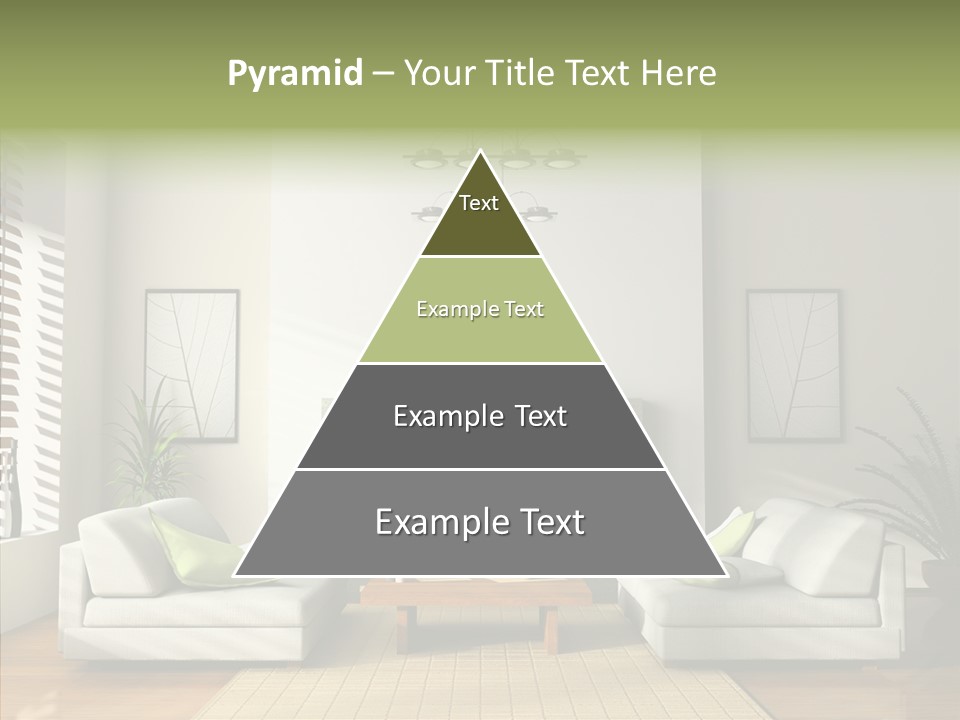 Situation Furnishings Drawing PowerPoint Template