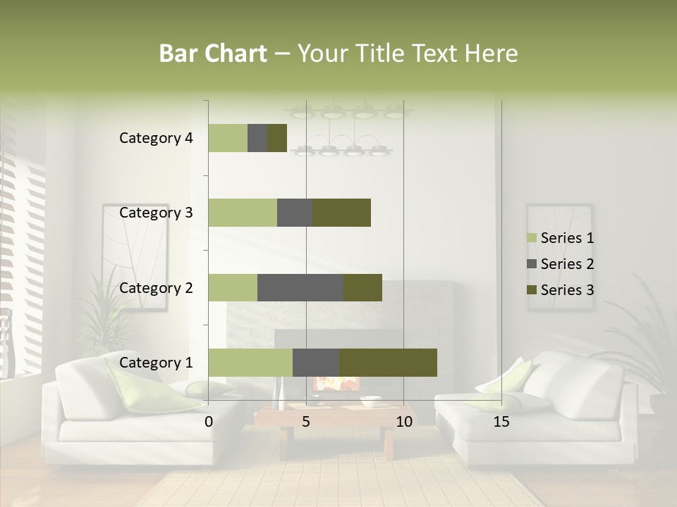Situation Furnishings Drawing PowerPoint Template