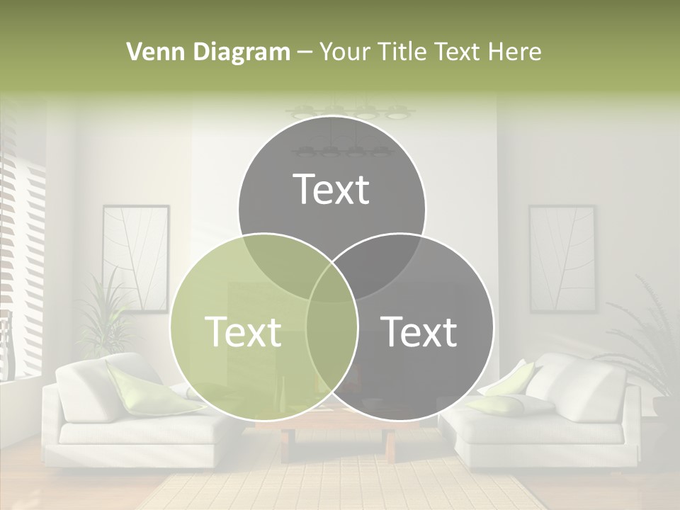 Situation Furnishings Drawing PowerPoint Template