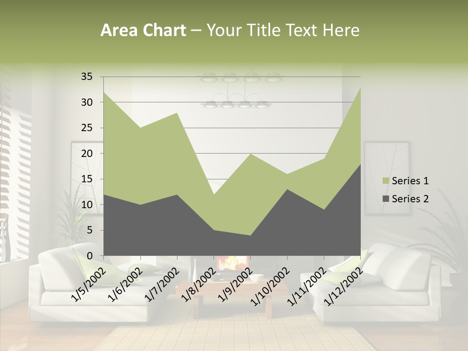 Situation Furnishings Drawing PowerPoint Template