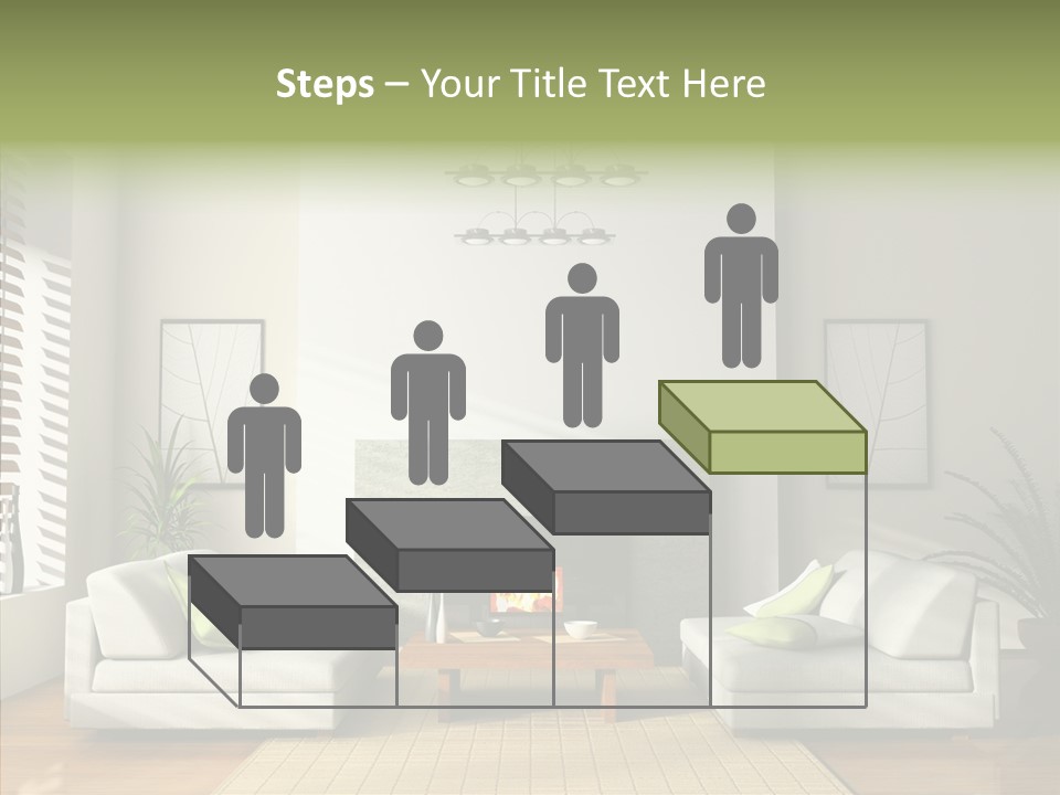 Situation Furnishings Drawing PowerPoint Template
