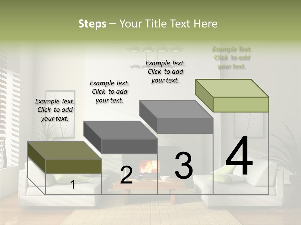 Situation Furnishings Drawing PowerPoint Template
