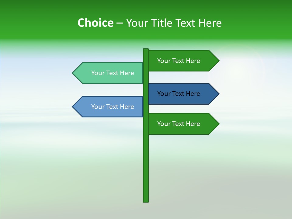 Design Sun Abstract PowerPoint Template