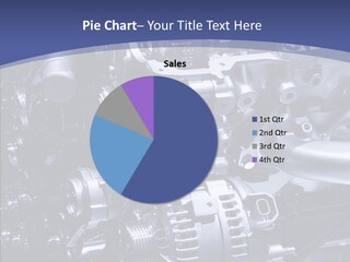 Vehicle Metal Hydrogen PowerPoint Template