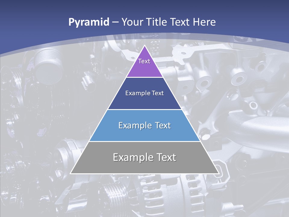 Vehicle Metal Hydrogen PowerPoint Template