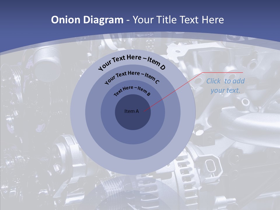 Vehicle Metal Hydrogen PowerPoint Template
