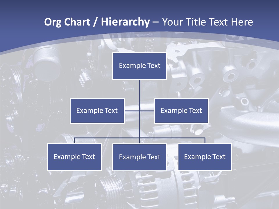 Vehicle Metal Hydrogen PowerPoint Template