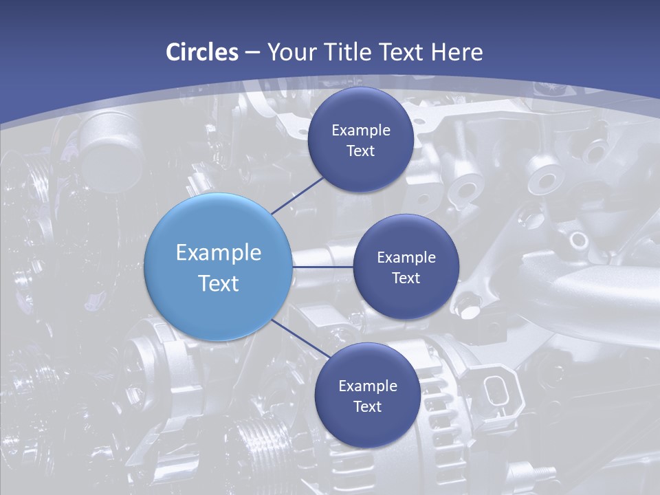 Vehicle Metal Hydrogen PowerPoint Template