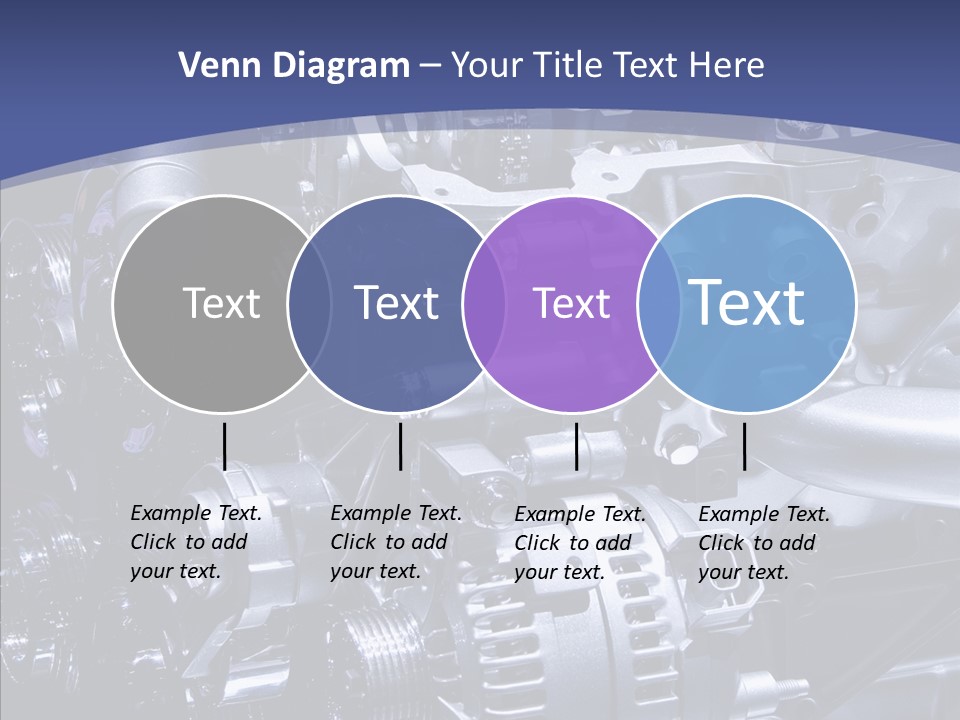 Vehicle Metal Hydrogen PowerPoint Template