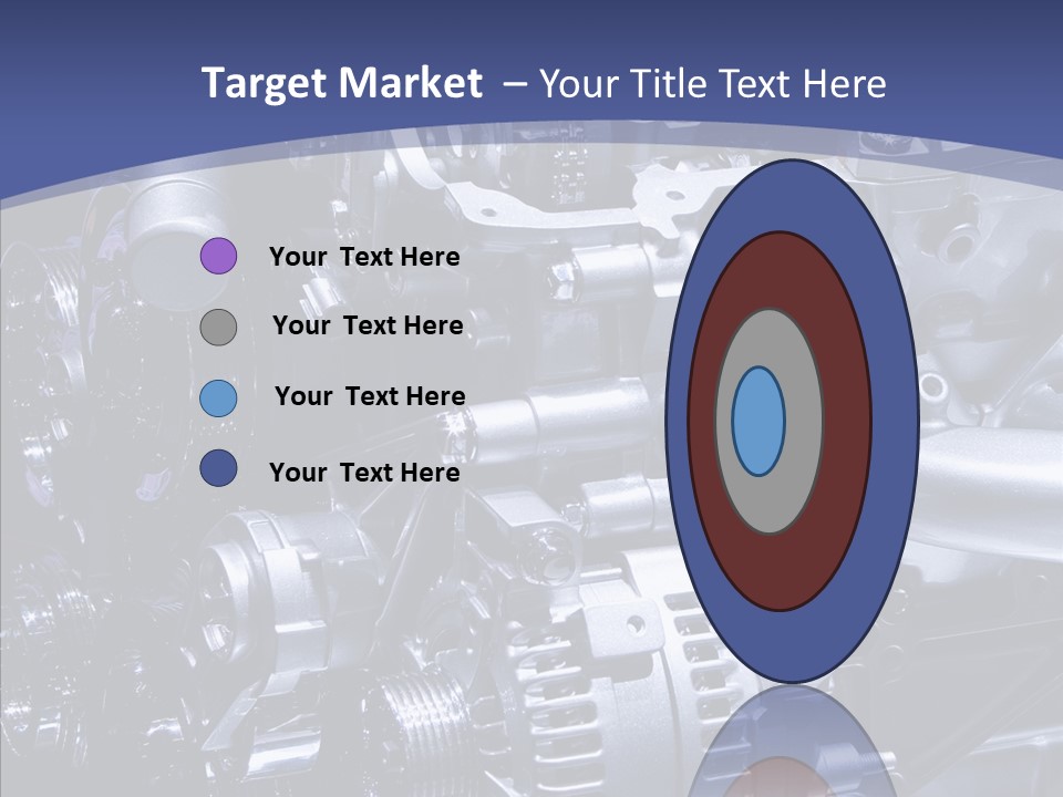 Vehicle Metal Hydrogen PowerPoint Template