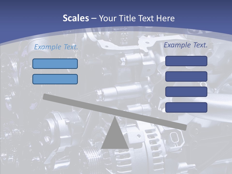 Vehicle Metal Hydrogen PowerPoint Template