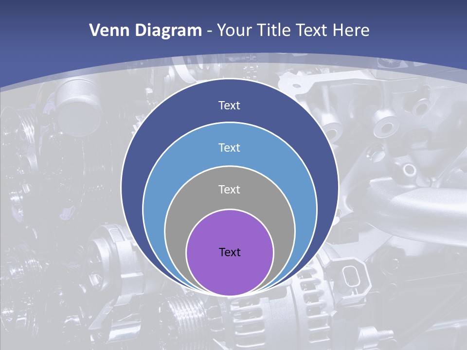 Vehicle Metal Hydrogen PowerPoint Template
