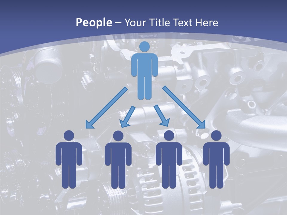 Vehicle Metal Hydrogen PowerPoint Template