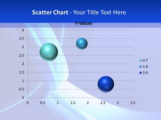 Blue Awesome Circle PowerPoint Template