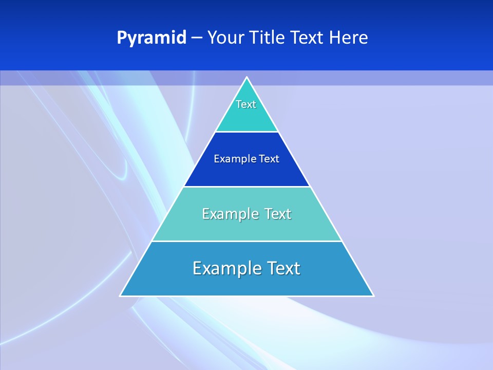 Blue Awesome Circle PowerPoint Template