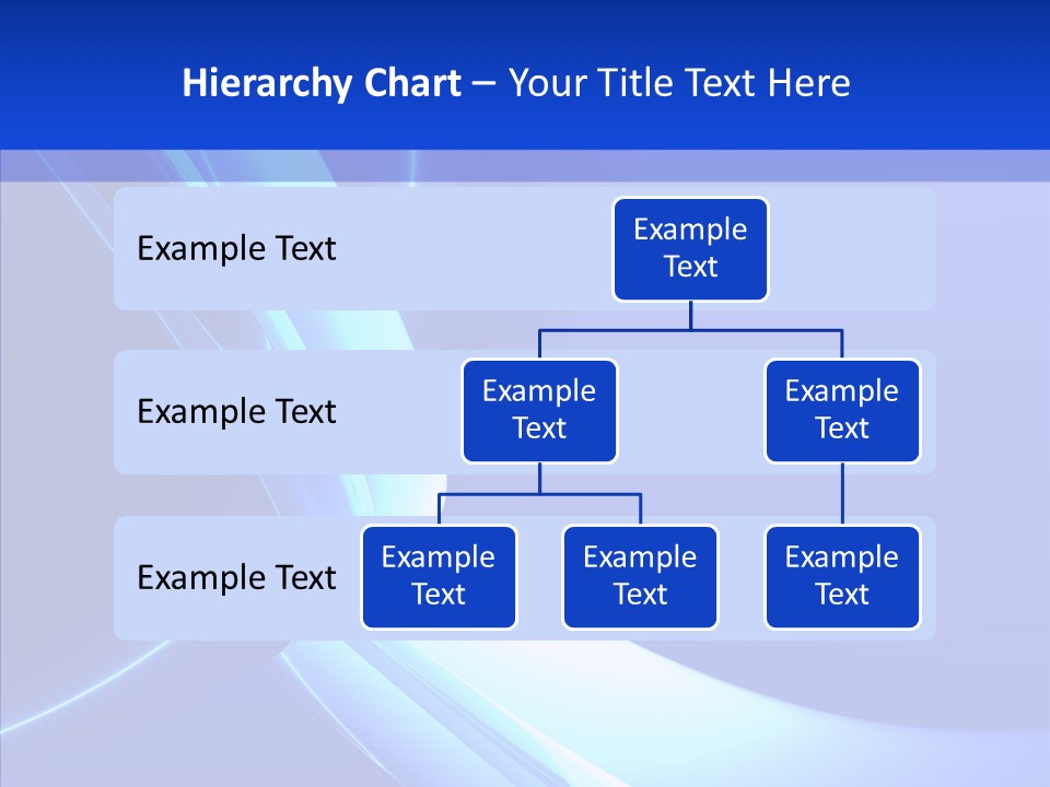 Blue Awesome Circle PowerPoint Template