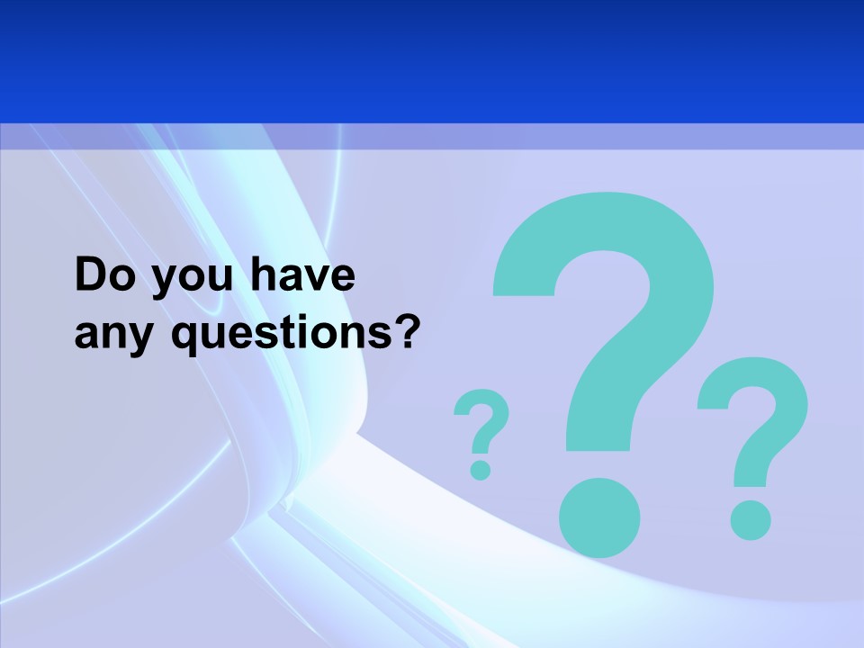 Blue Awesome Circle PowerPoint Template