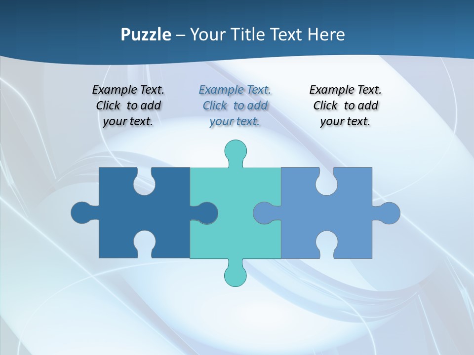 Blue Symbol Professional PowerPoint Template