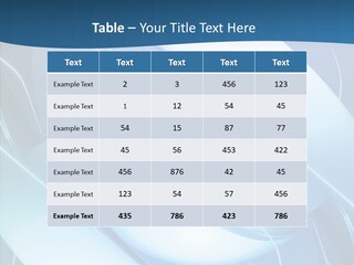 Blue Symbol Professional PowerPoint Template