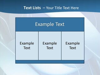 Blue Symbol Professional PowerPoint Template