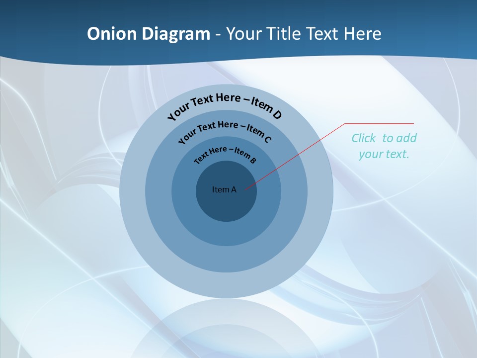 Blue Symbol Professional PowerPoint Template