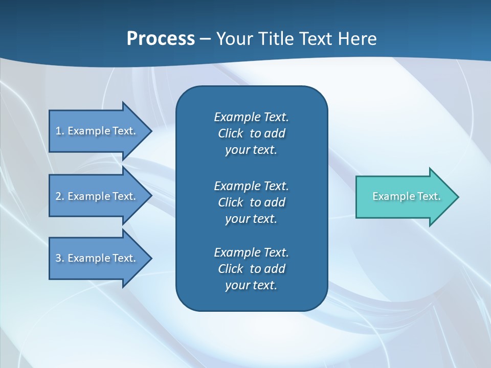 Blue Symbol Professional PowerPoint Template