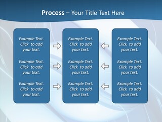 Blue Symbol Professional PowerPoint Template