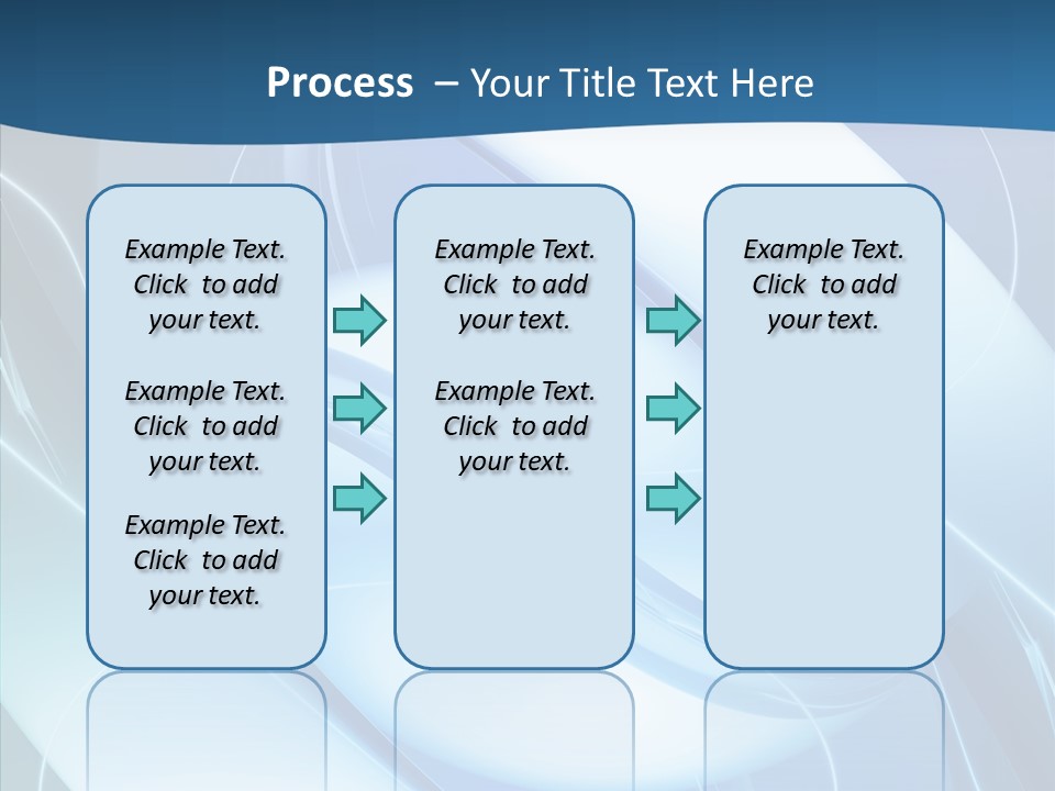 Blue Symbol Professional PowerPoint Template