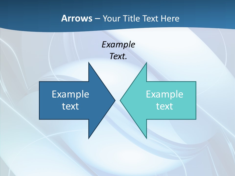 Blue Symbol Professional PowerPoint Template