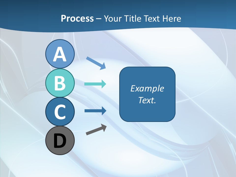 Blue Symbol Professional PowerPoint Template