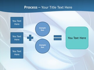 Blue Symbol Professional PowerPoint Template