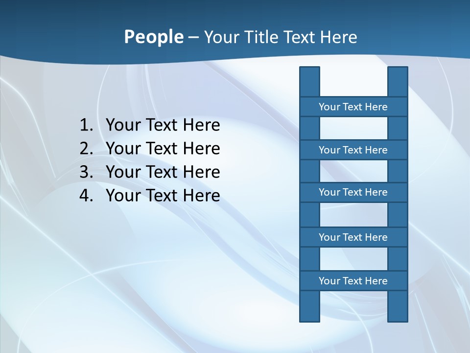 Blue Symbol Professional PowerPoint Template